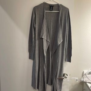 Long cardigan open sweater